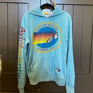 BLUE AVIATOR NATION HOODIE